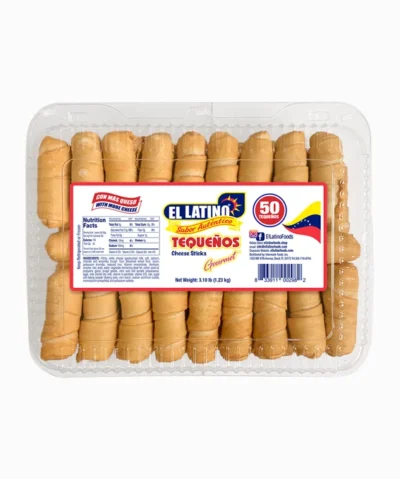 Tequeños de queso prefritos 50 unidades